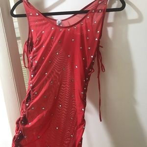 Nom de plume see through gown